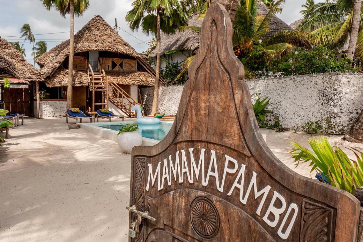 Mamamapambo Boutique Hotel Jambiani  Eksteriør bilde
